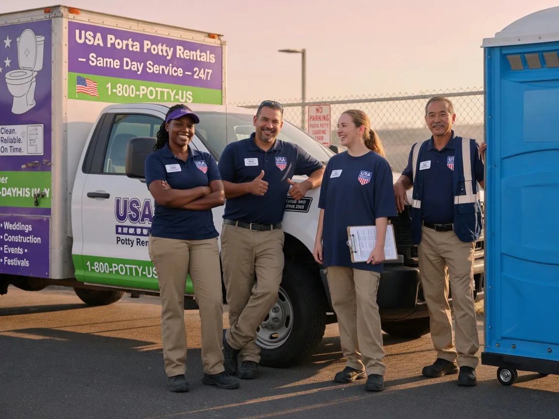 Porta Potty Rental company in Auburn, NE